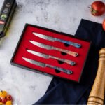 Kaze VG10 Damascus Steel Steak Knives - Image 2