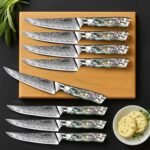 Awabi Straight Edge Steak Knives - Image 6