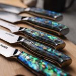 Awabi Damascus Chef Knife Set - Image 5