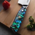 Awabi Damascus Chef Knife Set - Image 6