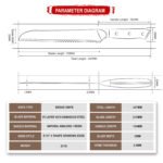 Awabi 8 Serrated Bread Knife - Image 11
