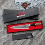 Gyuto Executive Chef Knife with Black Resin Handle - Image 2