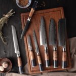 Hanikamu VG10 Damascus Chef Knife Set - Image 3