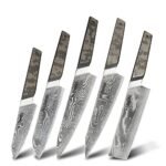 Meisai Damascus Chef Knife Set - Image 2