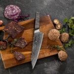 Meisai Damascus Chef Knife Set - Image 4
