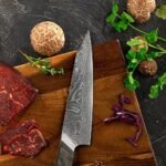 Meisai Damascus Chef Knife Set - Image 6