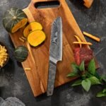 Meisai Damascus Chef Knife Set - Image 12