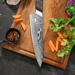 Meisai Damascus Chef Knife Set - Image 14