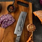 Meisai Damascus Chef Knife Set - Image 8