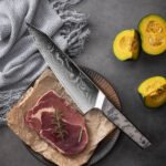 Meisai Damascus Chef Knife Set - Image 5