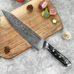 Takoizu 8 Gyuto Chef Knife with Black Handle - Image 3