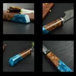 Kiritsuke Damascus Japanese Chef Knife - Image 10